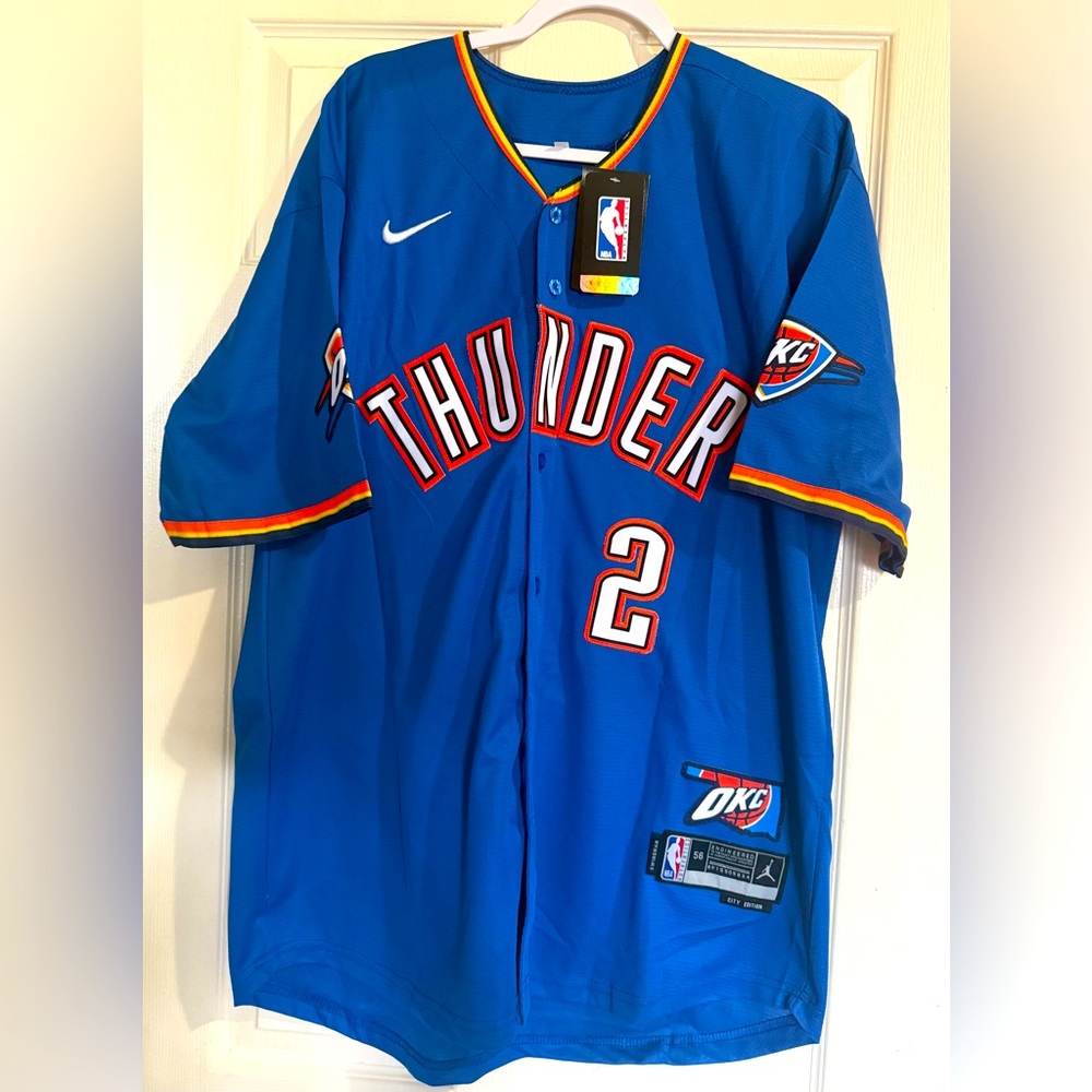 Blue Thunder Jersey Various Sizes